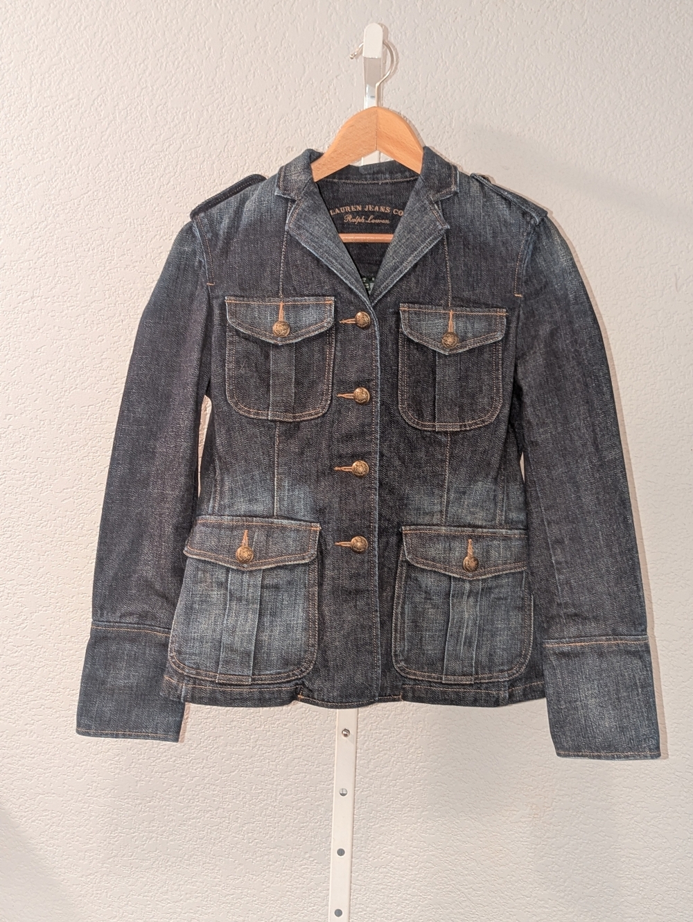 Vintage Lauren Ralph Lauren Denim Utility Jacket - Size M